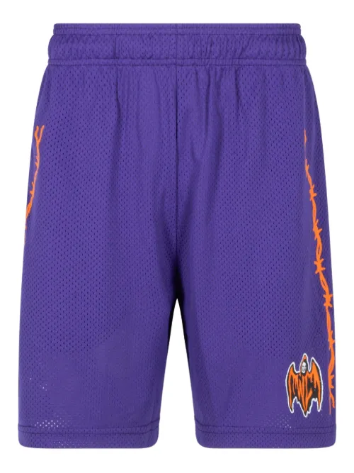 Short Bat Reaper 'Purple' en résille - Warren Lotas - Modalova