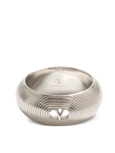 Valentino Garavani Valentino Garavani ovalette metal ring