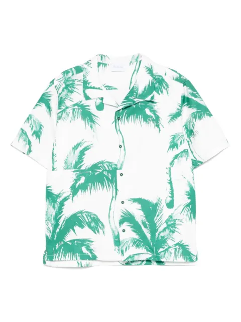BLUE SKY INN Green Palm shirt