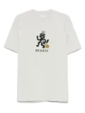Les Deux printed T-shirt - Green