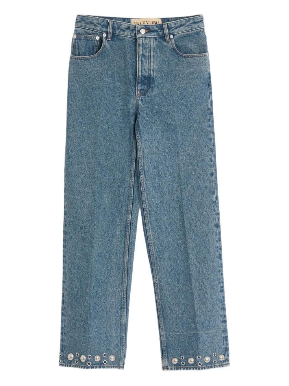 Valentino Garavani Straight jeans Blauw