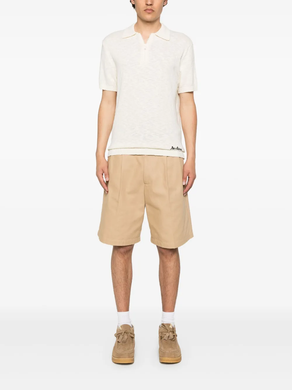 Les Deux Brad polo shirt - Beige