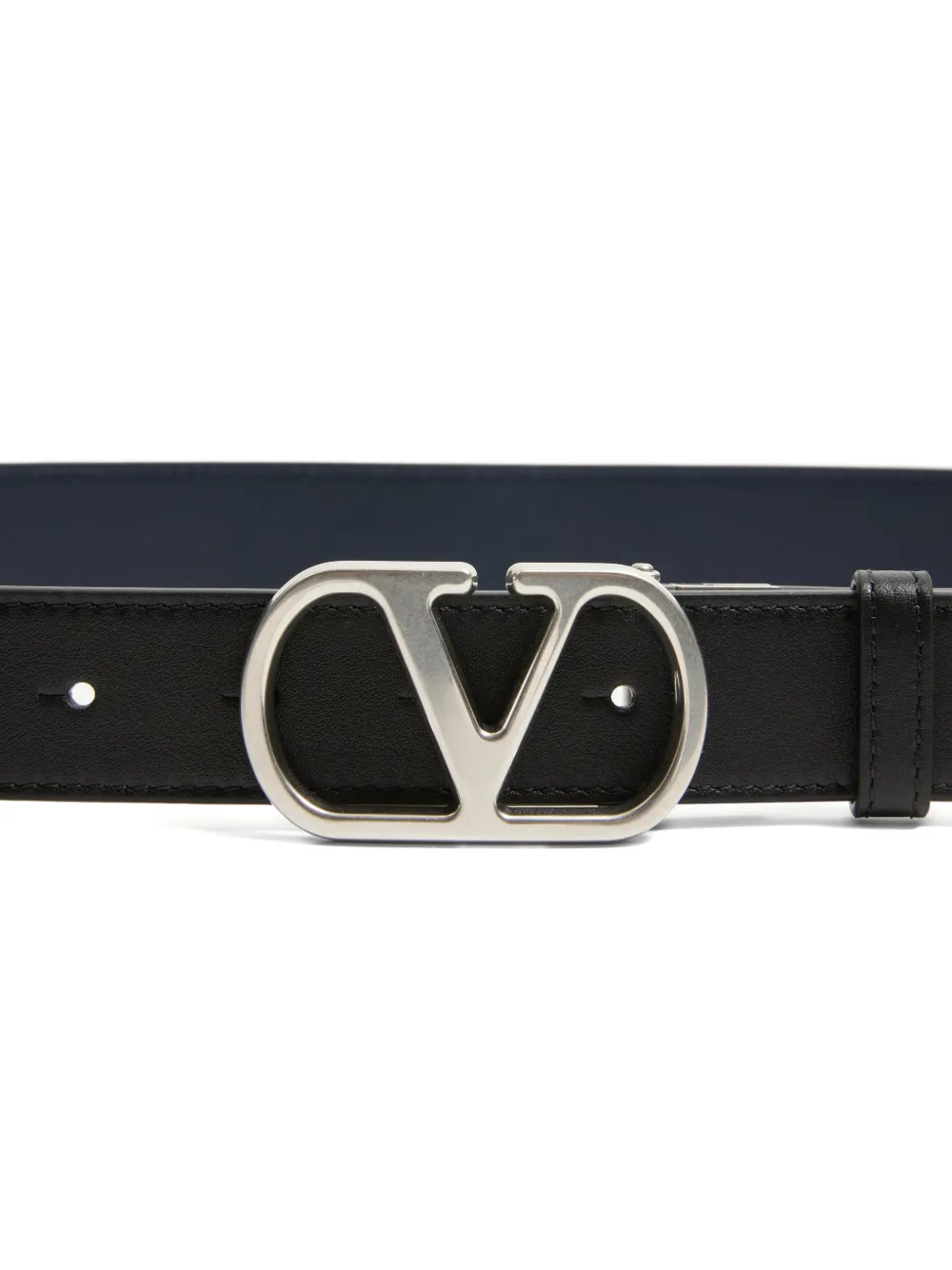 Valentino Garavani 30 mm VLogo Signature riem Zwart