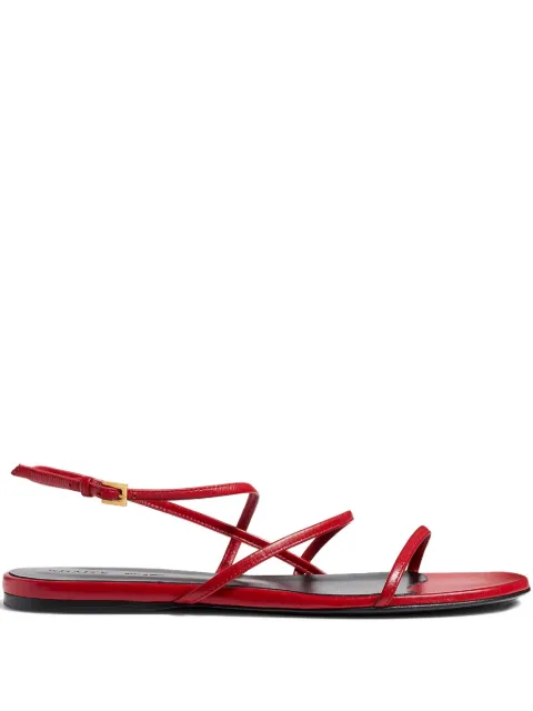 KHAITE Loop flat sandals