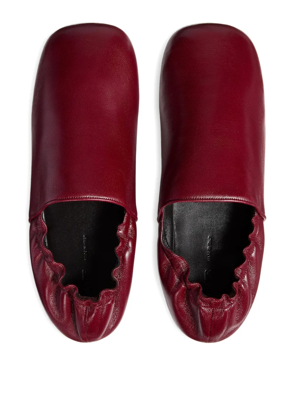 KHAITE Banks ballet flats Red