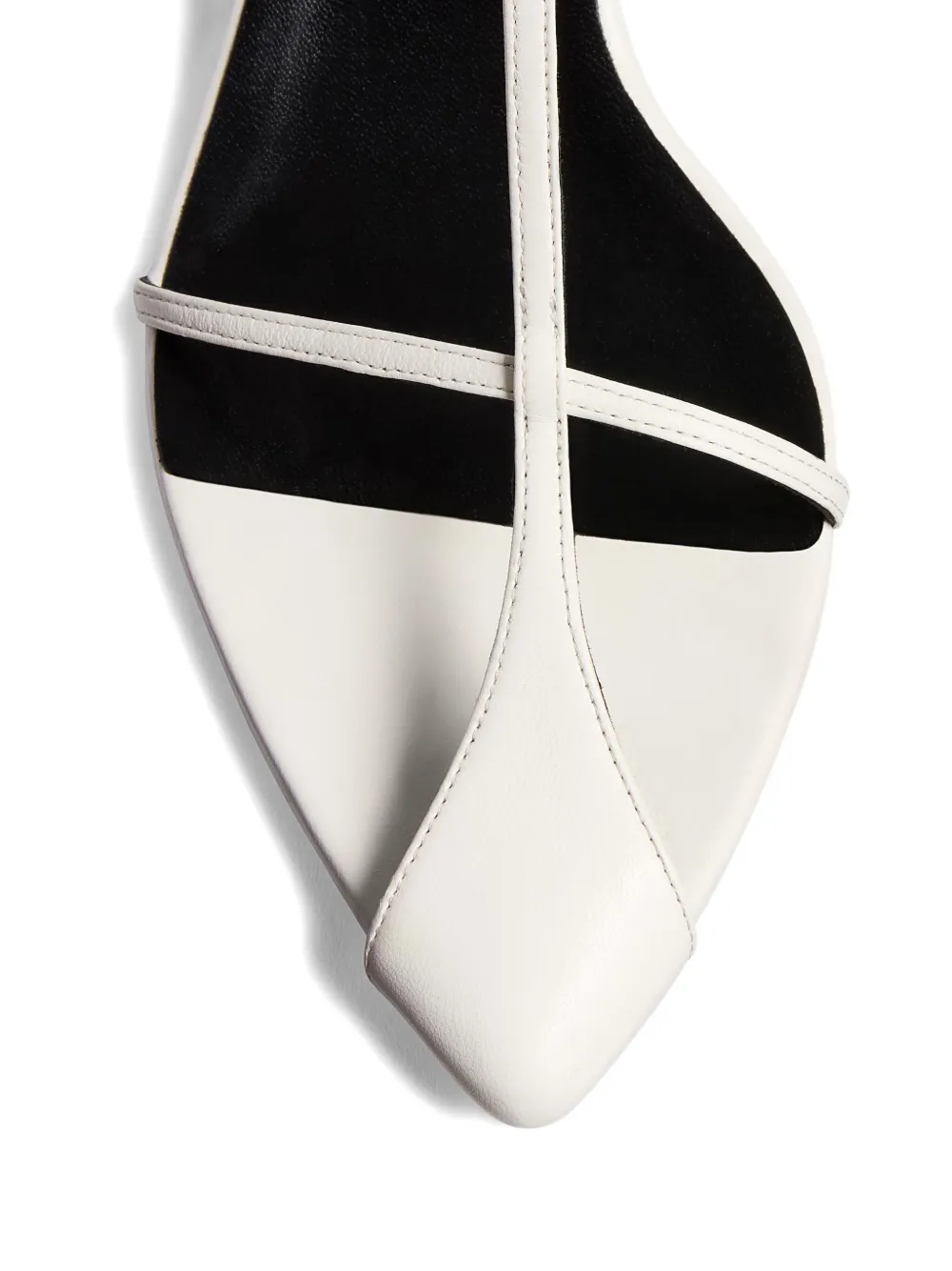 KHAITE Bella sandals White