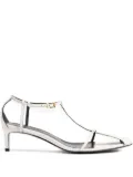 KHAITE Bella sandals - White