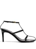 KHAITE 75mm Cage sandals - Black