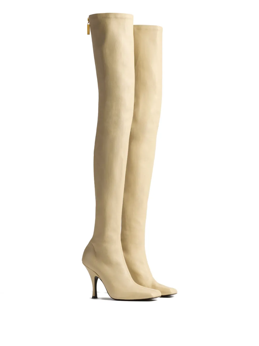 KHAITE 100mm Eva boots Neutrals