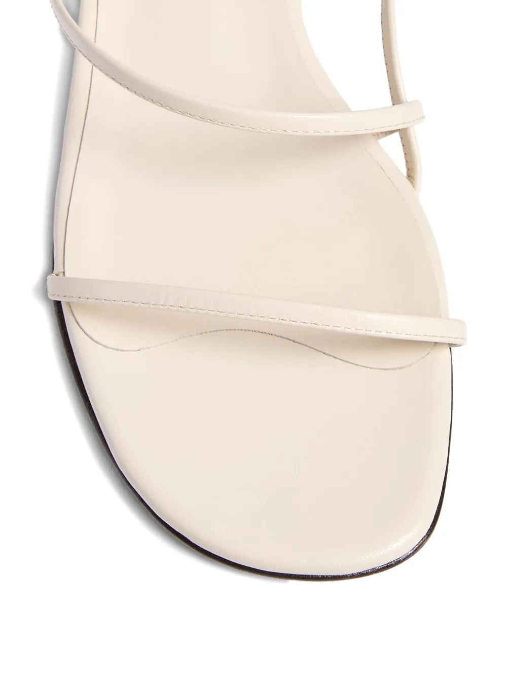 KHAITE Loop flat sandals Neutrals