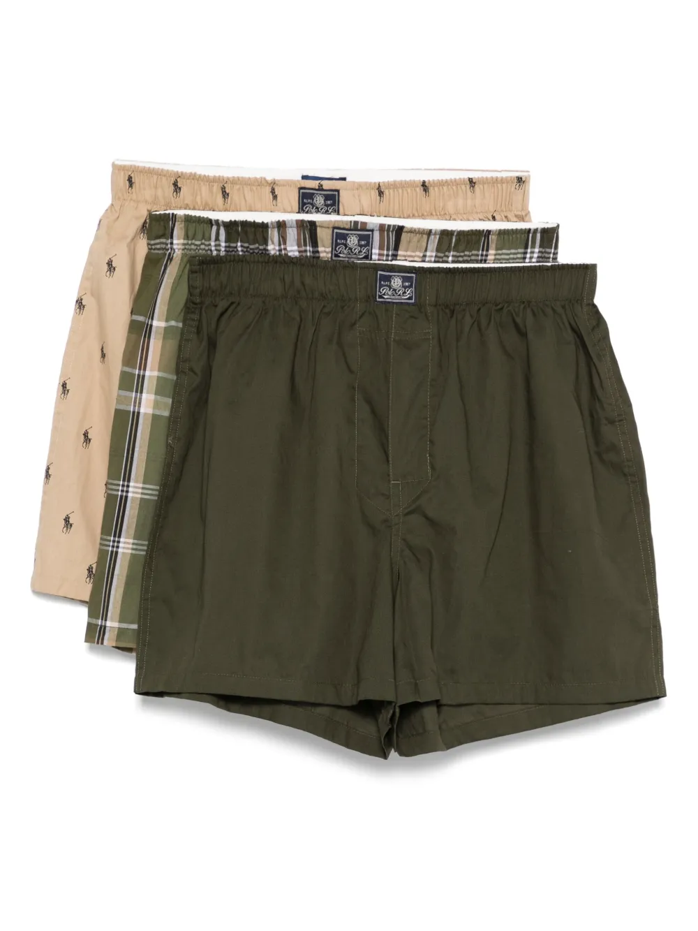 Polo-Pony-motif boxers pack (pack of three)