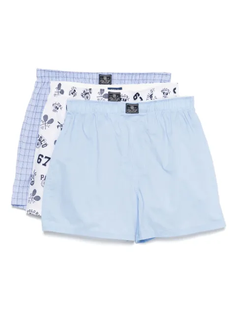 Polo Ralph Lauren logo-print boxers pack (pack of three)