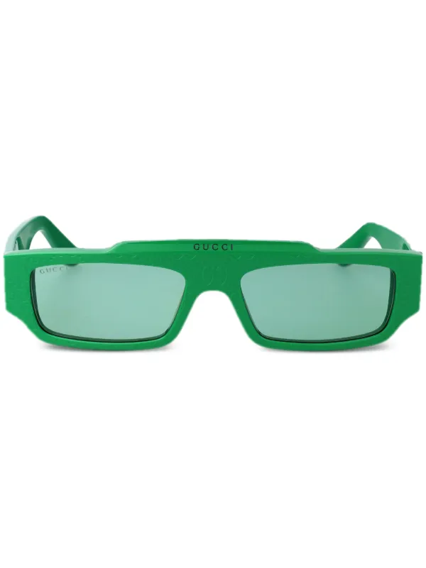 Gucci Eyewear 1592 サングラス | グリーン | FARFETCH JP