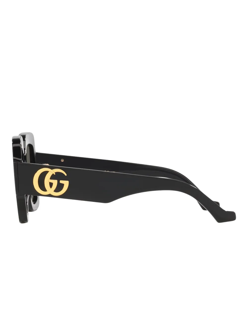 Gucci Eyewear Bril met oversized montuur Zwart