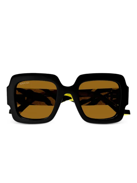 Gucci Eyewear square-frame "Black" sunglasses