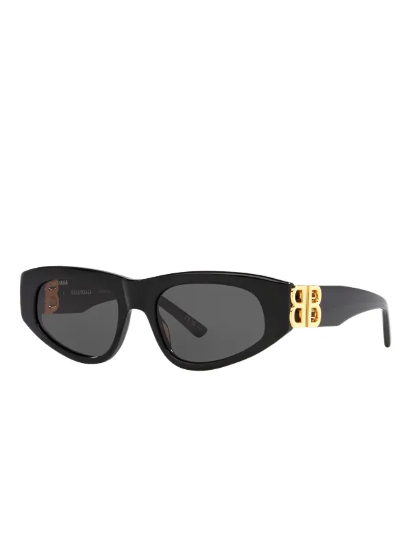 Balenciaga Eyewear Dynasty Dフレーム サングラス | ブラック