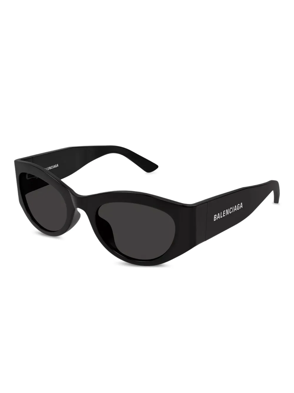 Balenciaga Eyewear Zonnebril met ovalen montuur Zwart