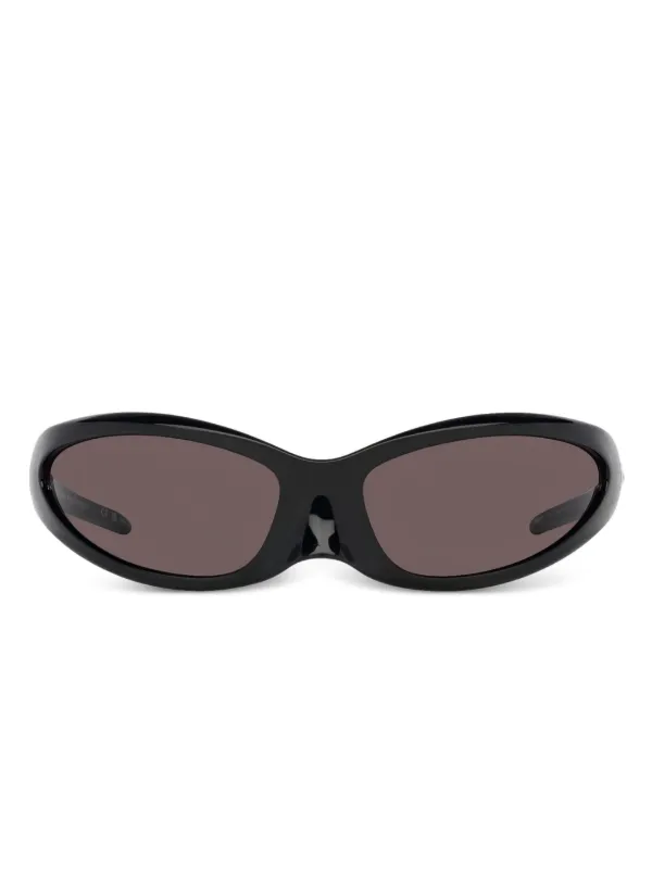 【送料無料！】BALENCIAGA キャットアイサングラス ケース付き Balenciaga Eyewear Skin XXL キャットアイ サングラス