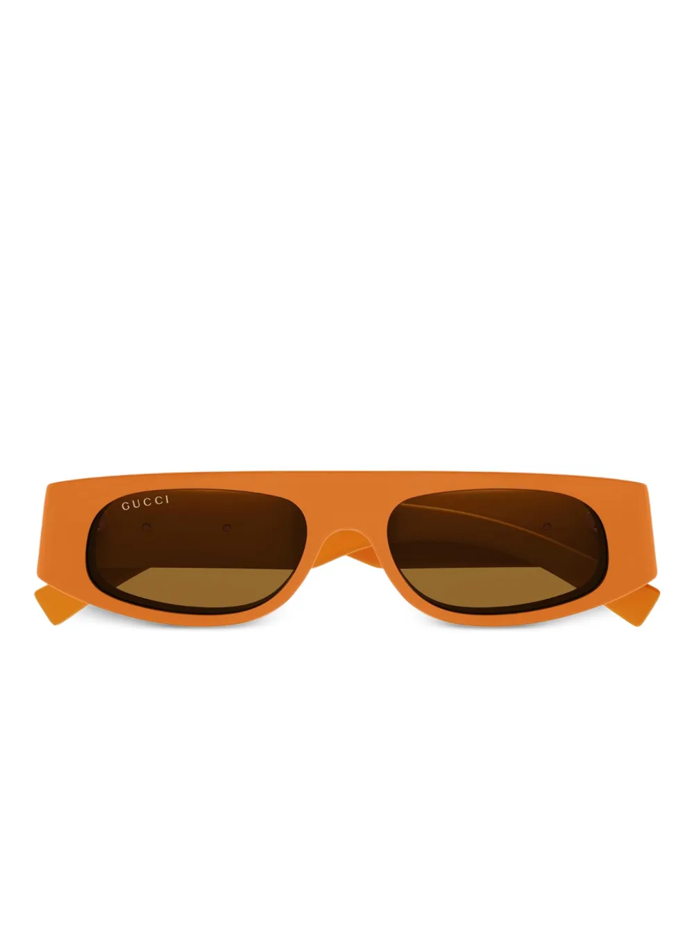 Gucci Eyewear Zonnebril met logo Oranje