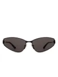 Balenciaga Eyewear 90s oval-frame sunglasses - Black