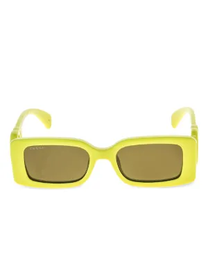 Gucci Eyewear GG1661S Sunglasses | Green | FARFETCH