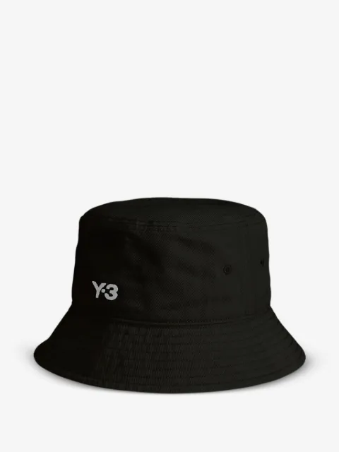 Y-3 logo-embroidered bucket hat