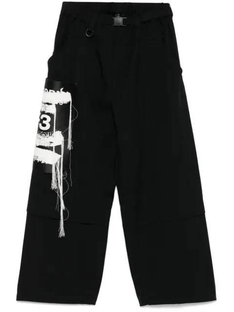 Y-3 Sport Uniform Patch "Black" trousers