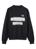 Y-3 graphic-print ""Black"" sweatshirt