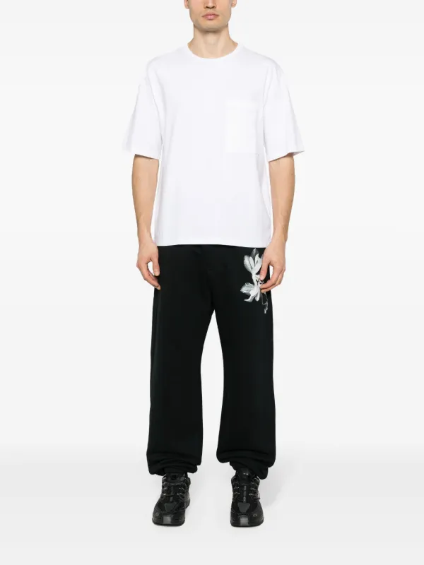 Y-3 フローラル トラックパンツ | ブラック | FARFETCH JP