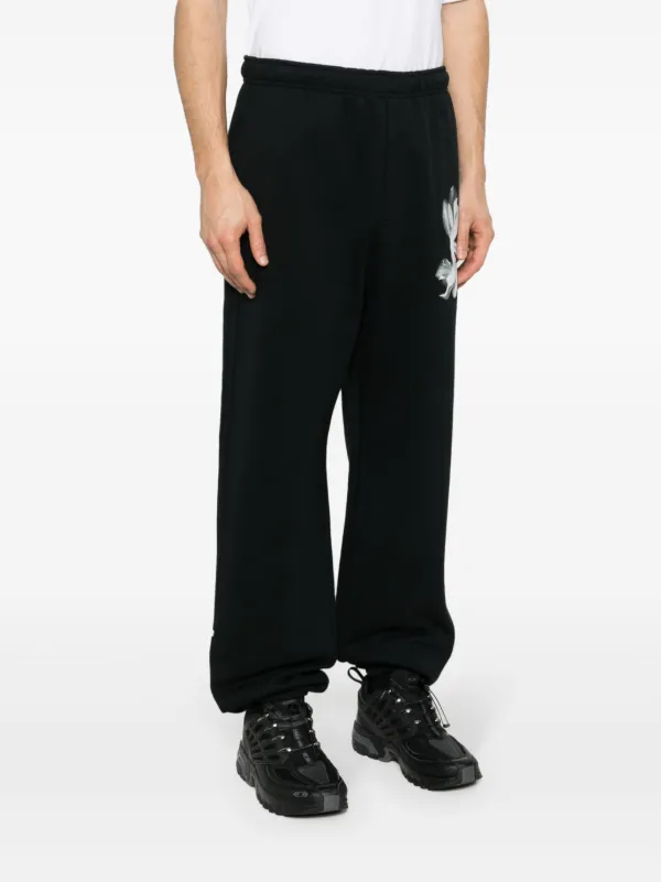Y-3 フローラル トラックパンツ | ブラック | FARFETCH JP
