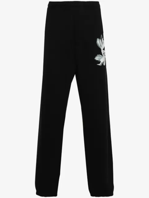 Y-3 Pantaloni sportivi a fiori