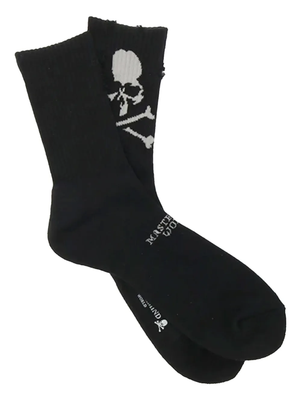 Mastermind World distressed-effect socks - Zwart