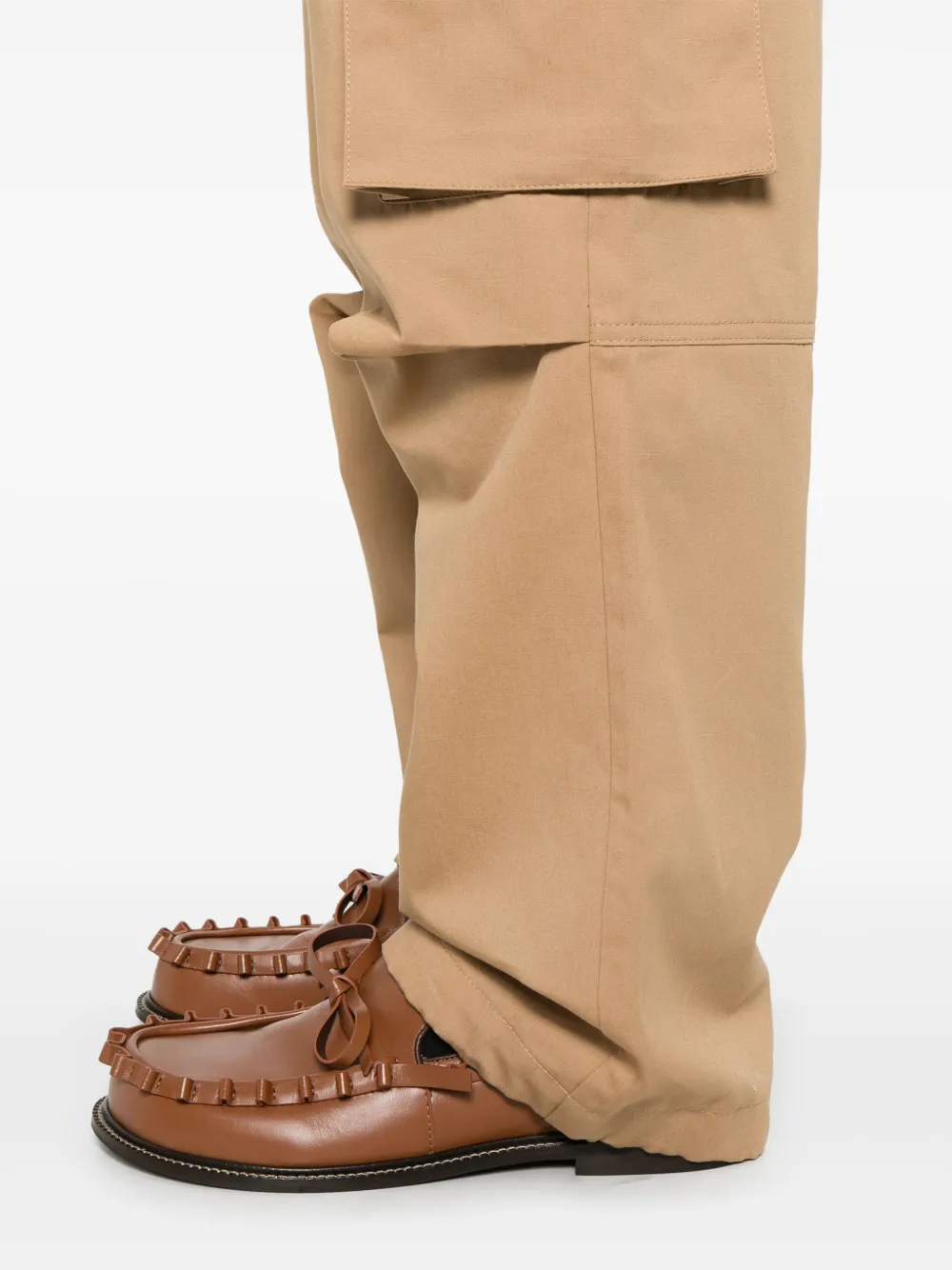 Jacquemus Le Cargo broek Bruin