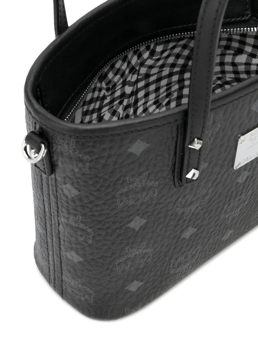 MCM Anya mini-shopper Zwart