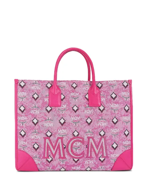 MCM München "Pink" tote bag