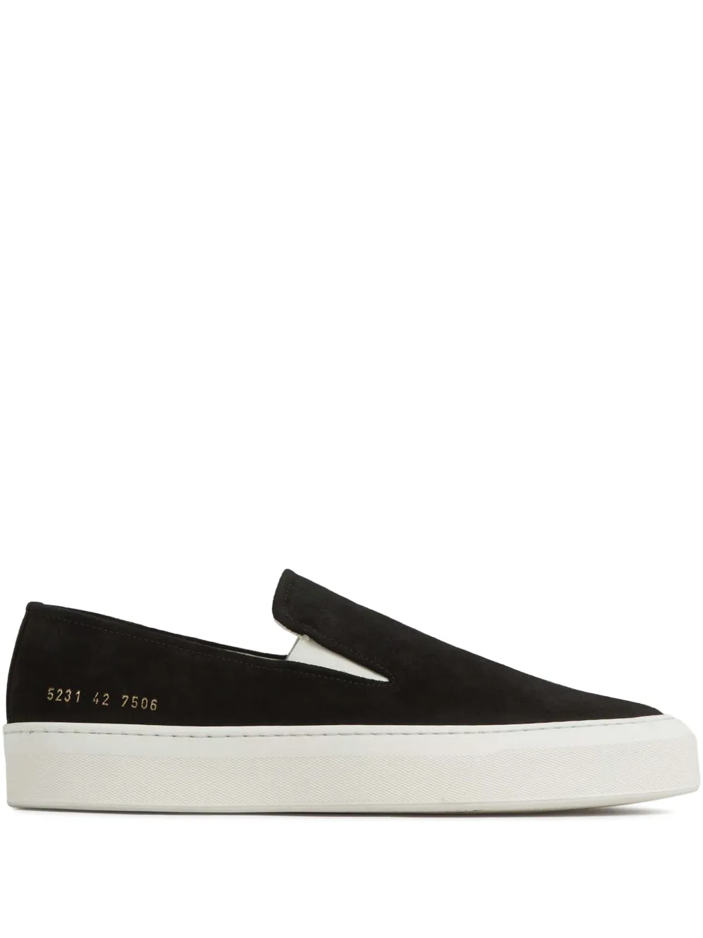 Common Projects suede sneakers Black