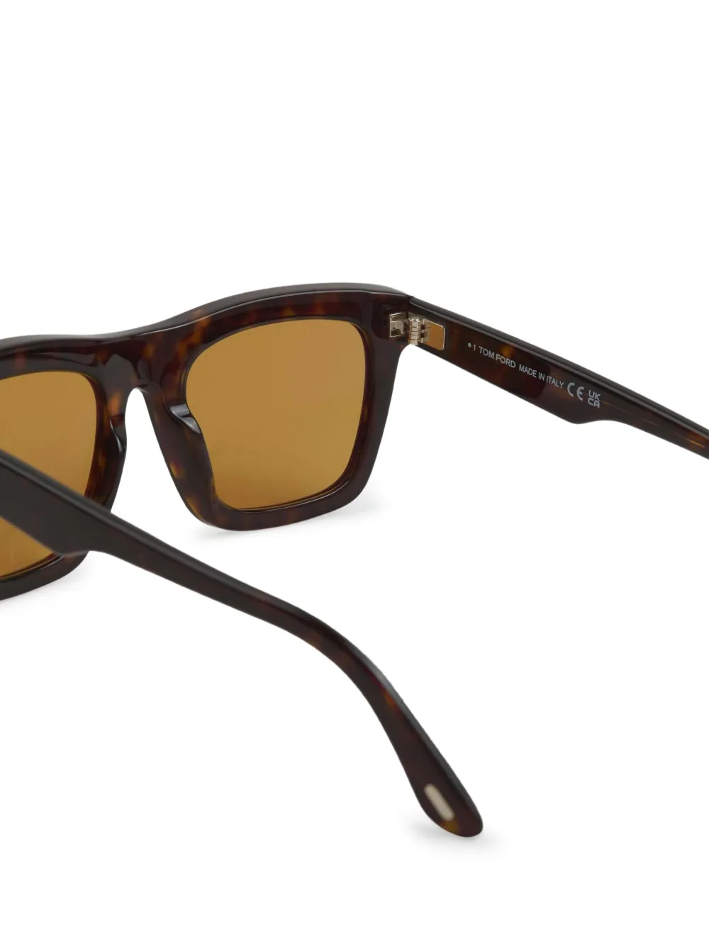 TOM FORD Eyewear Lelio zonnebril Bruin