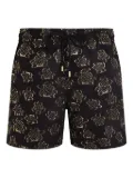 Vilebrequin Ronde des tortues swim trunks - Black