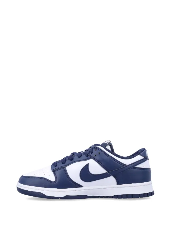 人気 ☆NIKE☆ DUNK LOW PRM MIDNIGHT NAVY AND WHITE The Nike Dunk Low White Midnight Navy is Available Now