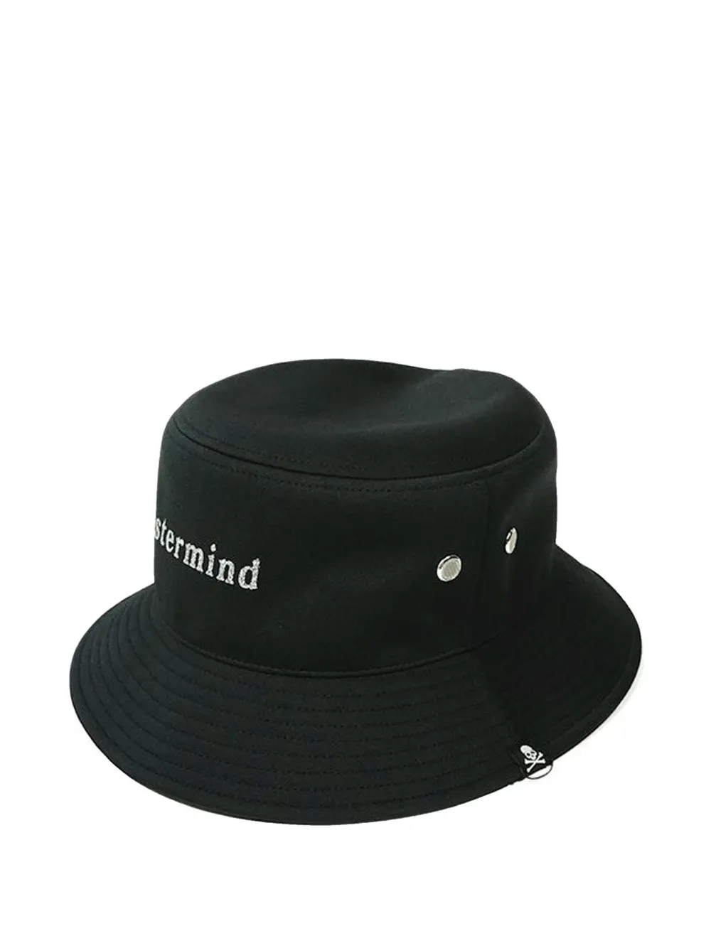 Mastermind Japan logo-print bucket hat - Zwart