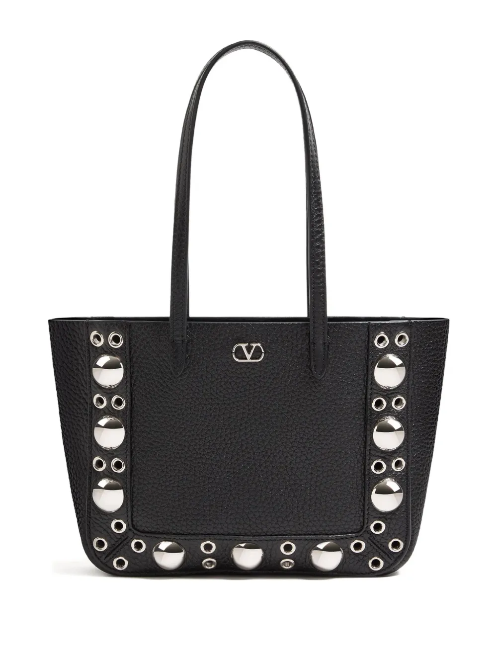 Valentino Garavani Nellcôte mini-shopper Zwart