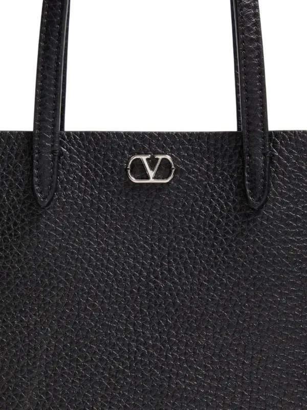 Valentino Garavani Mini Nellcôte Tote Bag | Black | FARFETCH CA