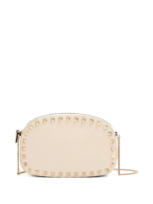 Valentino Garavani ロックスタッズ ショルダーバッグ | ニュートラル