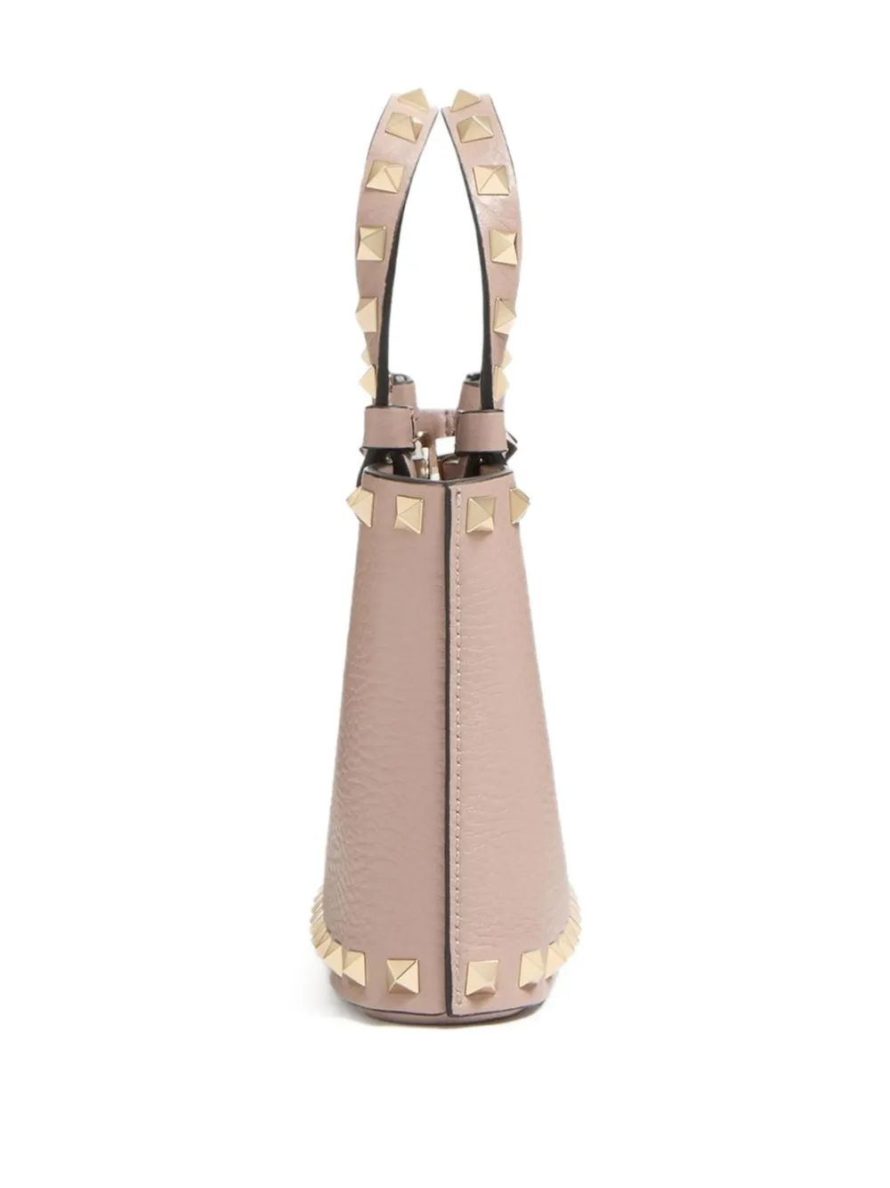 Valentino Garavani Rockstud kleine shopper Roze