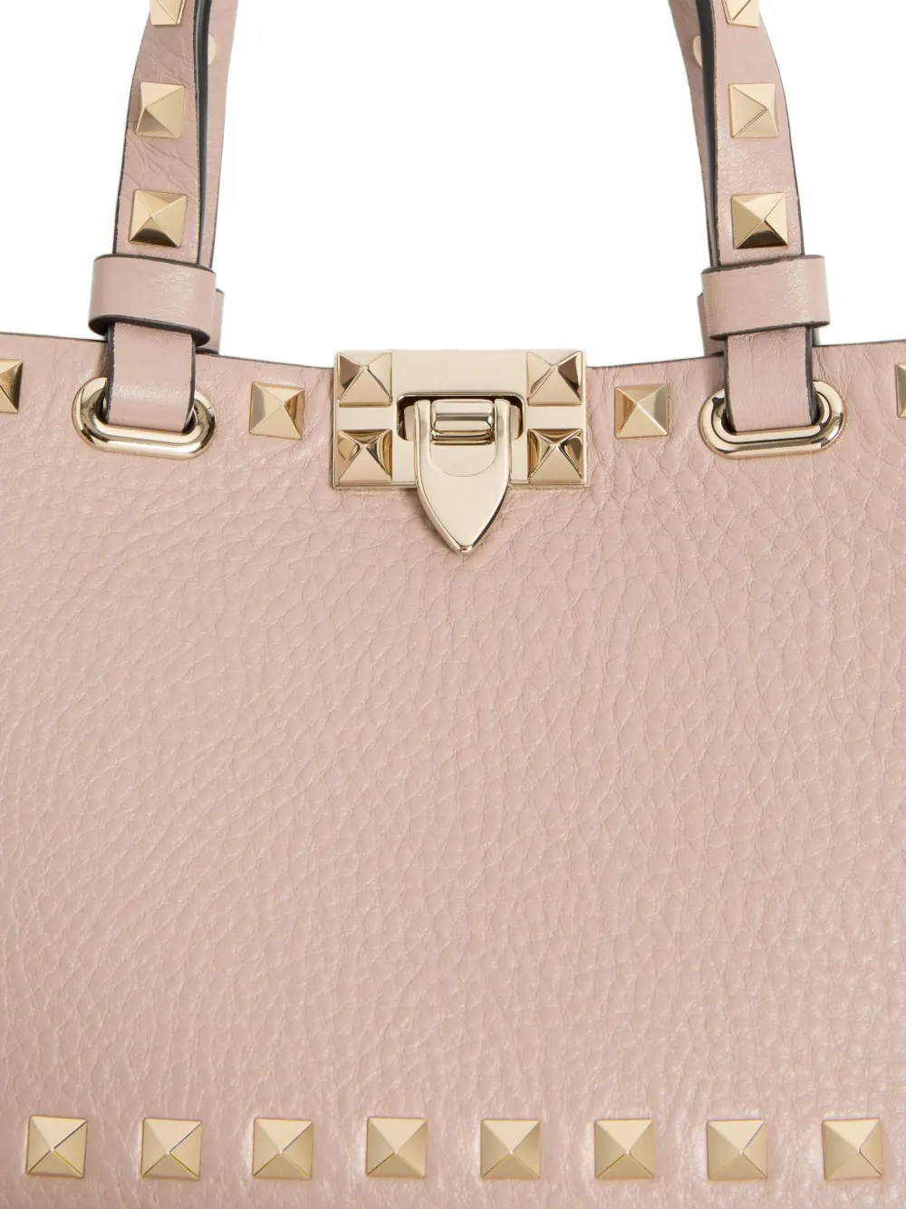 Valentino Garavani Rockstud kleine shopper Roze