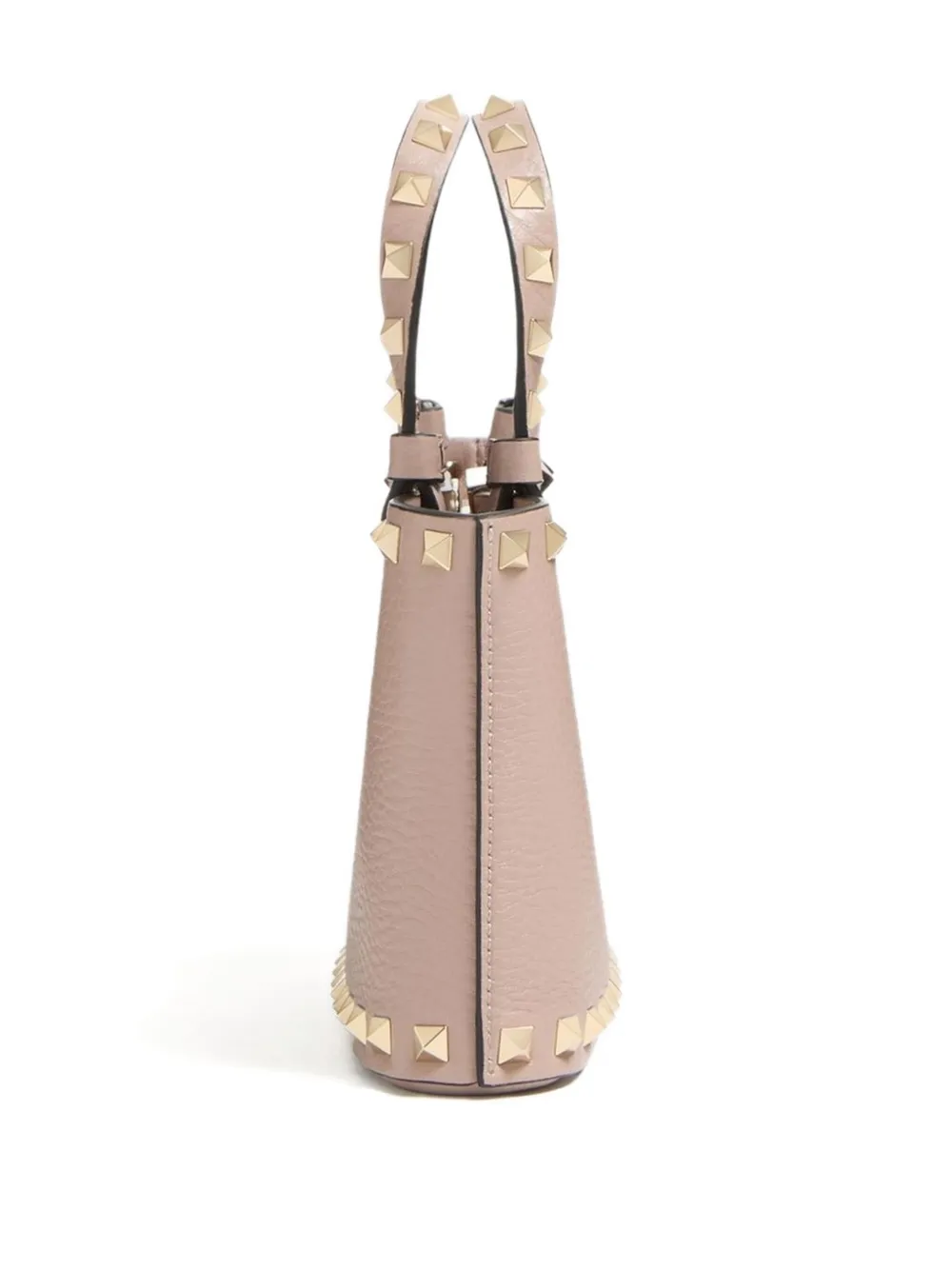 Valentino Garavani Rockstud kleine shopper Roze