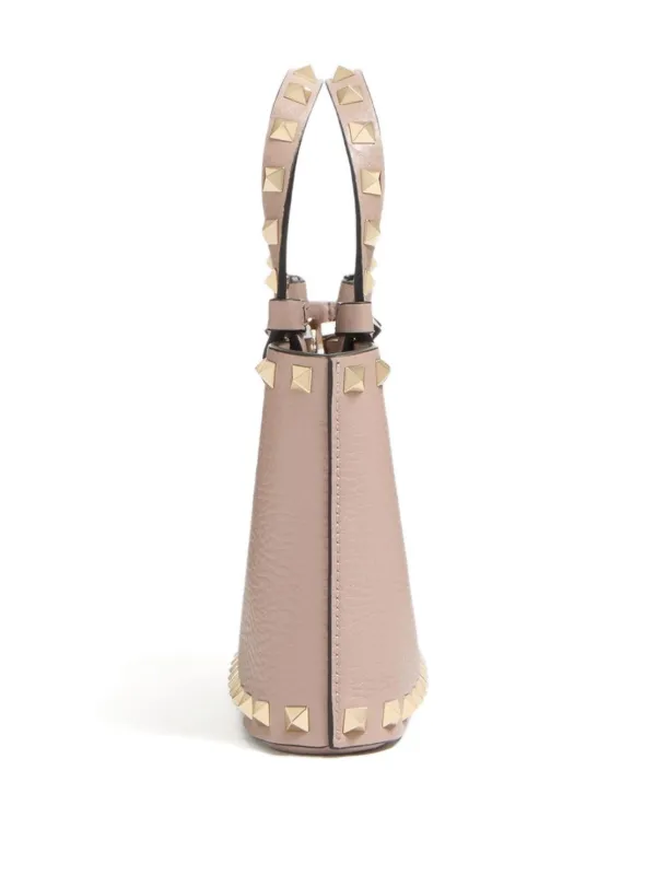 Valentino Garavani Mini Rockstud Tote Bag | Pink | FARFETCH