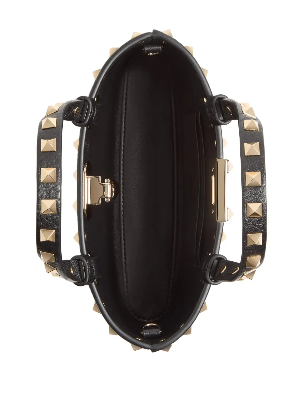 Valentino Garavani Rockstud kleine clutch Zwart