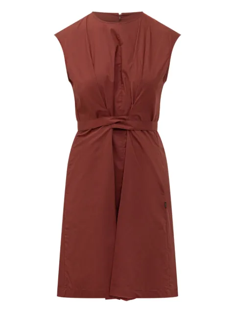 Woolrich belted poplin dress