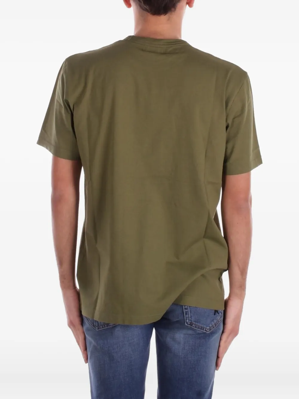 Woolrich T-shirt met logo Groen